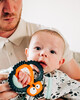 Tommee Tippee Kalani Maxi Teether, Sensory Teething Toy Orange (3 months+) image number 6